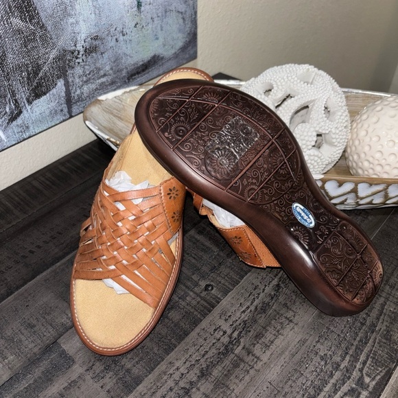 Dr Scholls Women's ADDIE Leather Comfort Sandals * Size 8 - Picture 2 of 8